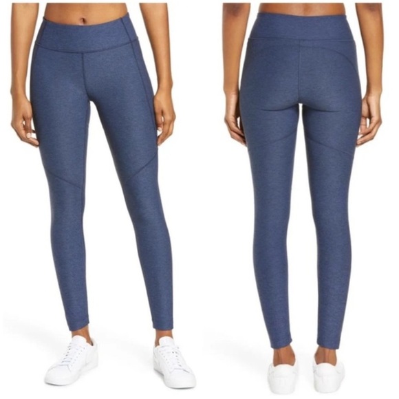 Outdoor Voices Pants - Outdoor Voices 7/8 Warmup Leggings in Baltic Blue